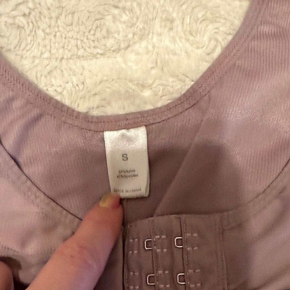 Women's Mauve Compression Bra - Picture 3 of 5